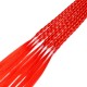 Резинка с косичками 40см 8шт красная (31410)