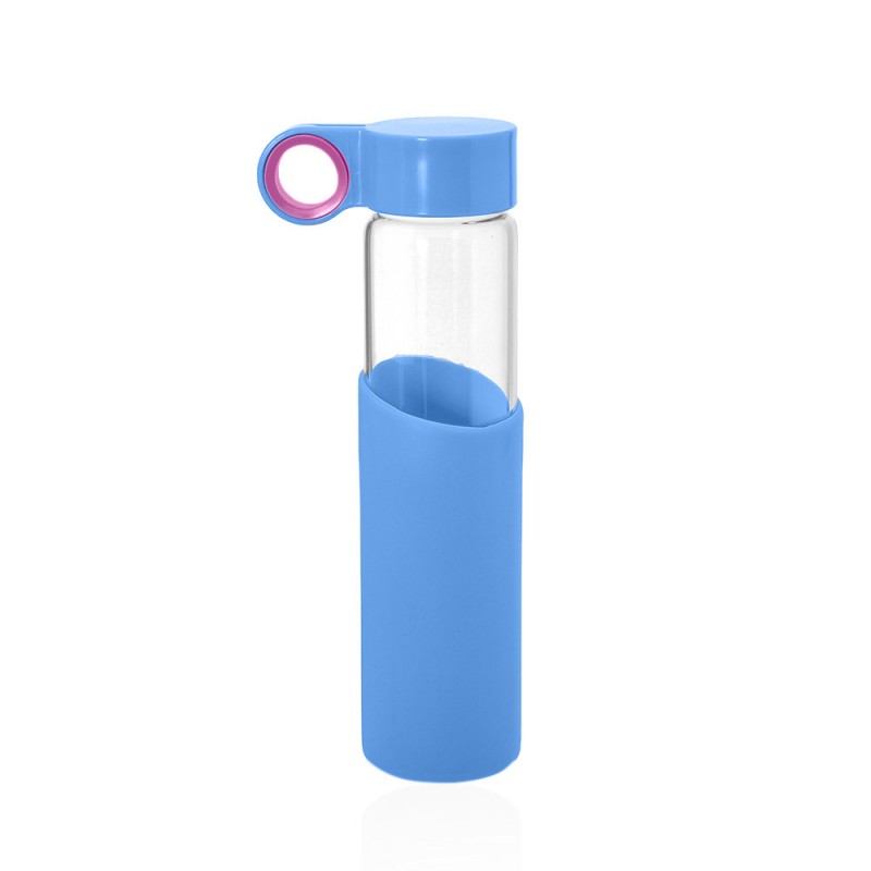 Стеклянная бутылочка для напитков 290мл (23310) вариант 05