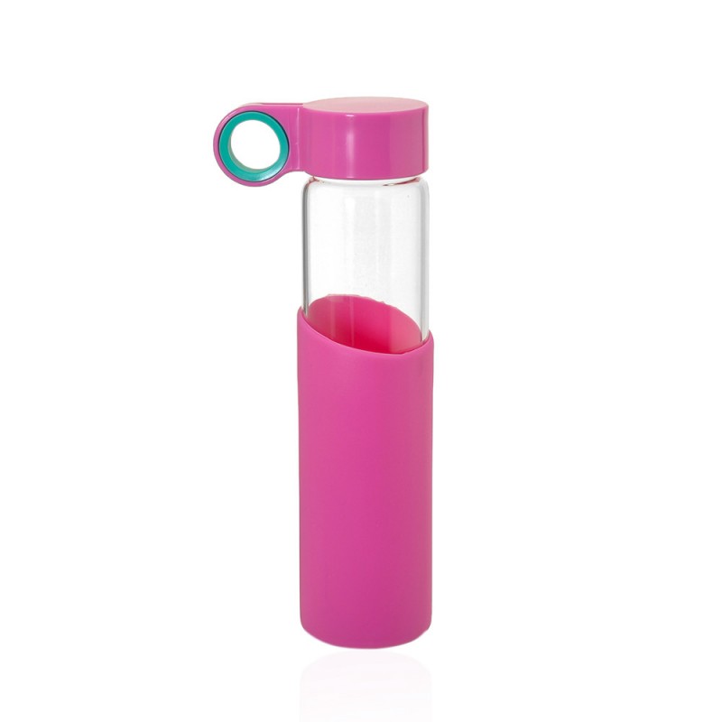 Стеклянная бутылочка для напитков 290мл (23310) вариант 06