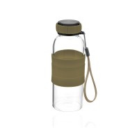 Стеклянная бутылочка для напитков 360мл (23296) вариант 01