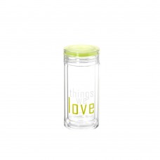 Стеклянная бутылочка для напитков Love 230мл (23274) вариант 03