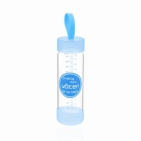 Стеклянная бутылочка для напитков Water 400мл (23307) вариант 03