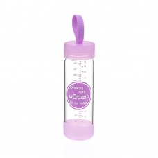 Стеклянная бутылочка для напитков Water 400мл (23307) вариант 04