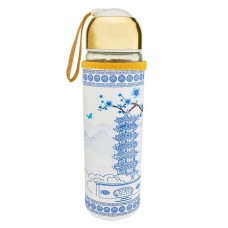 Стеклянная бутылочка для напитков 500мл (23182) вариант 03