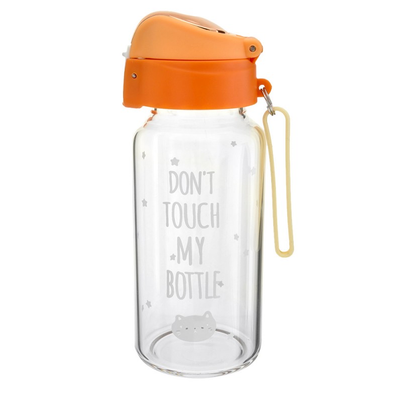 Стеклянная бутылочка для напитков 360мл (23184) вариант 03