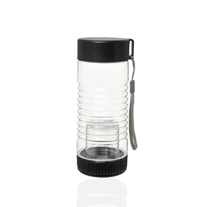 Пластиковая бутылочка с заварником 450мл (23208) вариант 01