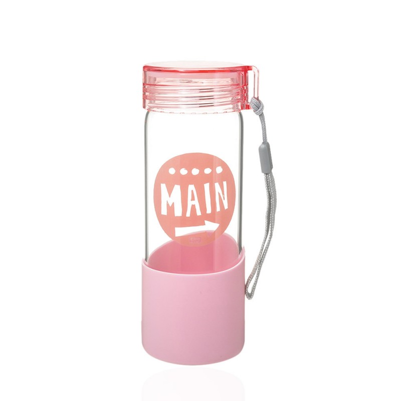 Стеклянная бутылочка для напитков Main 350мл (23306) вариант 02