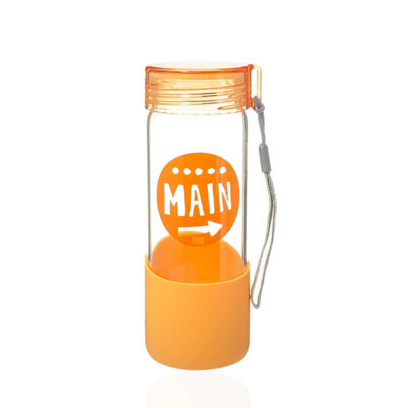 Стеклянная бутылочка для напитков Main 350мл (23306) вариант 03