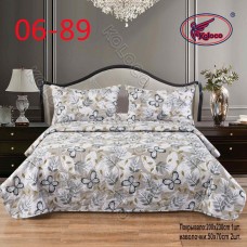 Стёганое покрывало 200x220cm +2 наволочки 50x70cm (28801)