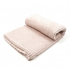 Плед микрофибра 150x200cm (30483) кремовий