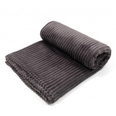 Плед микрофибра 150x200cm (30486) пепельный