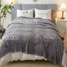 Серый королевский шарпей в сумке 200х200см 5см полоска (31972)