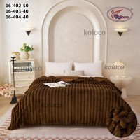 Шоколадный королевский шарпей в сумке 200х220см 5см полоска (31973)