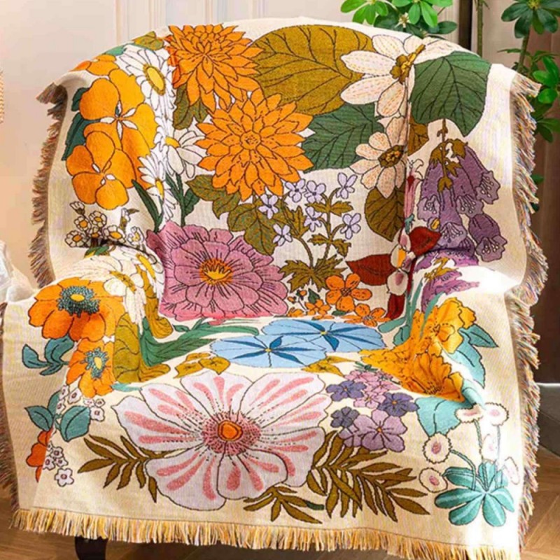 Универсальная льняная подстилка 90х180см (32507)