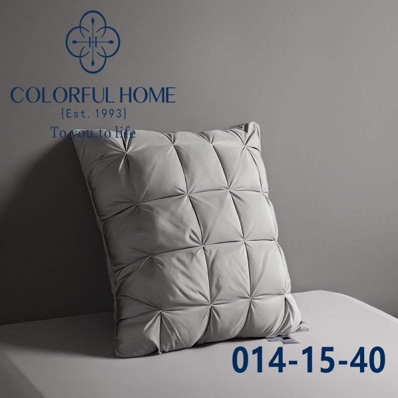 Подушка серая тесто анатомическая зефирка 70х70см (31200)