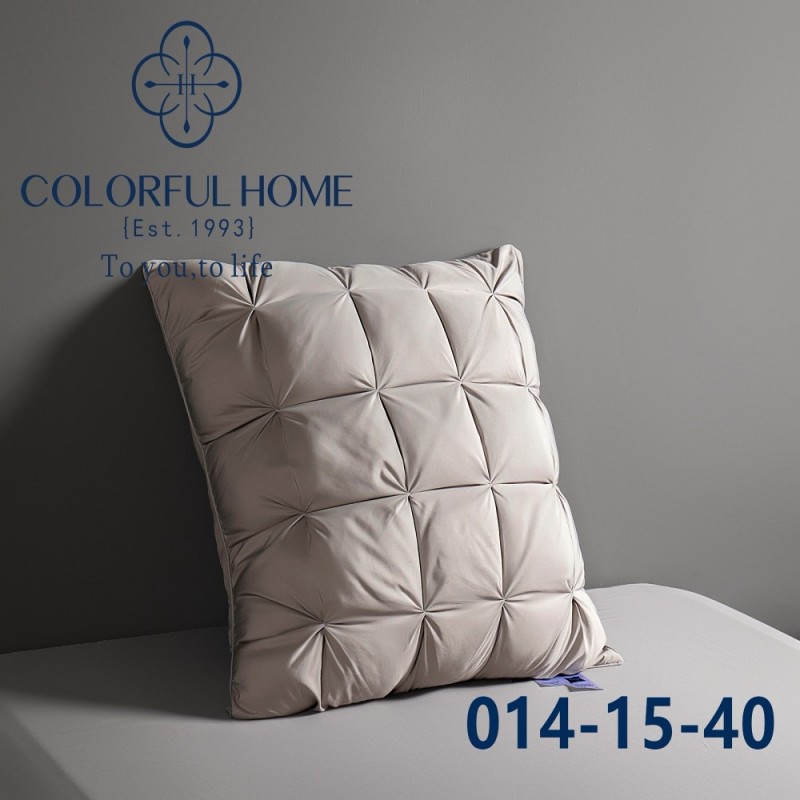 Подушка бежевая тесто анатомическая зефирка 70х70см (31201)