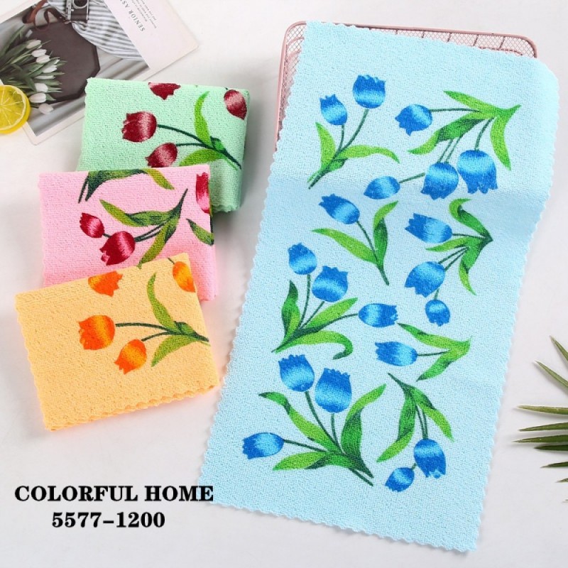 Набор кухонных полотенец из микрофибры 25x50см (24925)