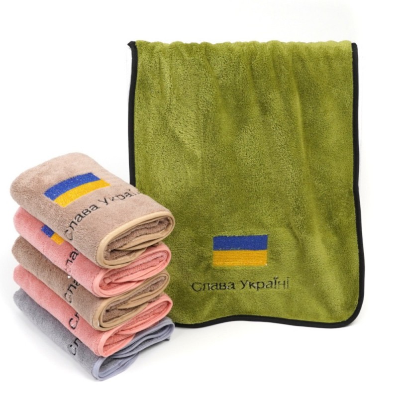 Набор кухонных полотенец из микрофибры 35x70см (26831) Слава Україні