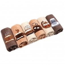 Набор кухонных полотенец из микрофибры 35x70см (28646)