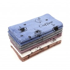 Набор кухонных полотенец из микрофибры 35x70см (28757)