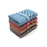 Набор махровых лицевых полотенец 45х90см (29029)