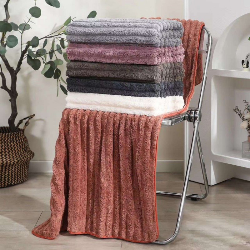 Набор банных полотенец из микрофибры 65х135см (29631)