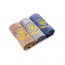 Набор лицевых полотенец из микрофибры 45x90см (29773) Слава Україні
