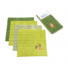 Набор кухонных салфеток из микрофибры 30x30см (29939)