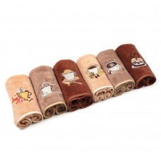 Набор кухонных полотенец из микрофибры 35x70см (30301)