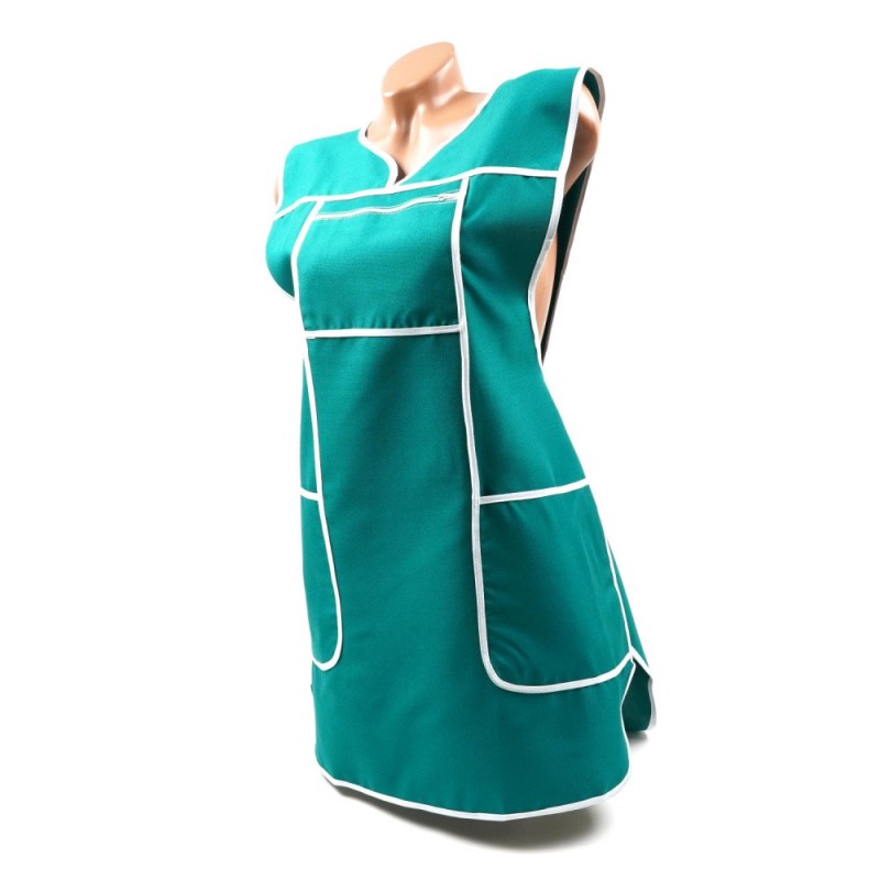 Фартук рабочий, фартух универсальный, передник перекидной для продавца (30741)