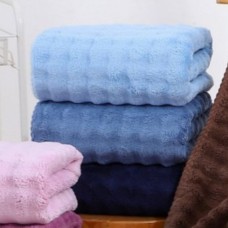 Набор лицевых полотенец из микрофибры 45x90см (30762) голубо-синие