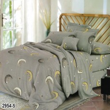 Бюджетное постельное белье Ваш сон полуторное Бязь (30987)