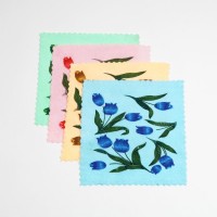 Набор кухонных салфеток из микрофибры 25x25см (31087)