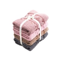 Набор махровых лицевых полотенец 45х90см (31317)