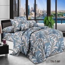 Бюджетное постельное белье Ваш сон полуторное Бязь (31392)