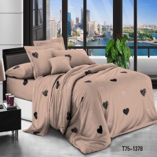 Бюджетное постельное белье Ваш сон полуторное Бязь (31393)