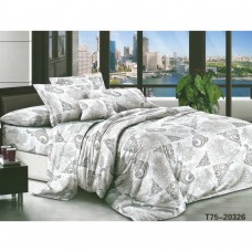 Бюджетное постельное белье Ваш сон полуторное Бязь (31397)