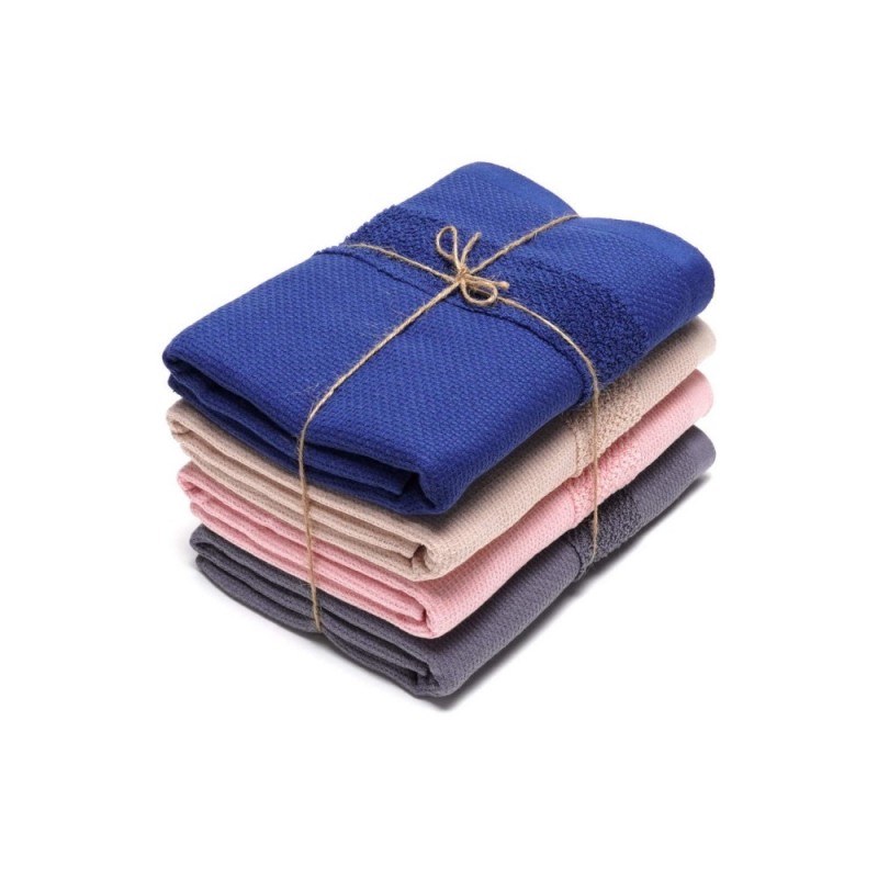 Набор махровых лицевых полотенец 45х90см (31713)