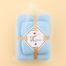 Комплект полотенец кухня+баня в органзе (31876)