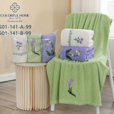 Набор лицевых полотенец из микрофибры 45x90см (32156)