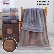 Набор махровых банных полотенец 65х135см (32167)