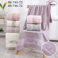 Набор махровых лицевых полотенец 45х90см (32206)