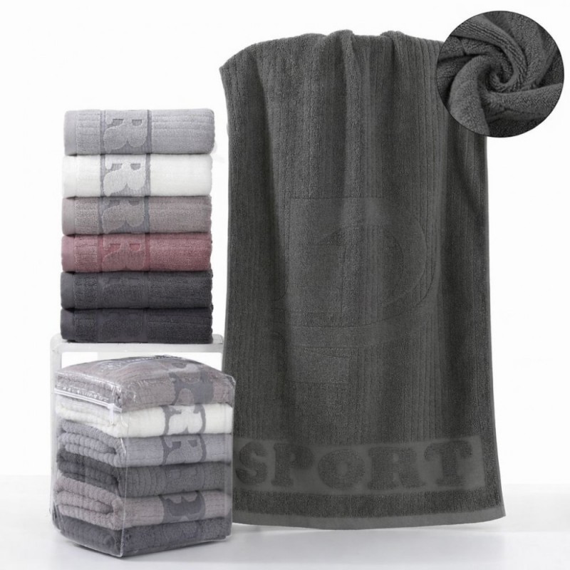 Набор махровых банных полотенец 65х135см (32212)