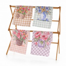 Набор кухонных полотенец из микрофибры 25x50см (32218)