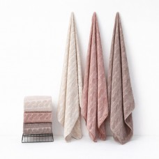 Набор банных полотенец из микрофибры 65х135см (32316)