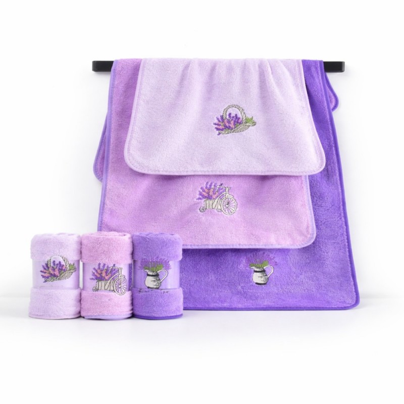 Набор кухонных полотенец из микрофибры 25x50см (32378)