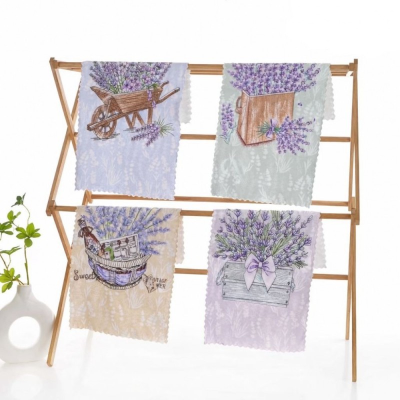 Набор кухонных полотенец из микрофибры 35x70см (32415)