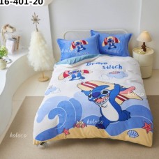 Велюровое постельное белье полуторное (31634)