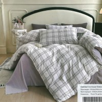Комплект постельного белья евро размер муслин (31984)