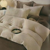 Велюровое постельное белье евро размер (32013)